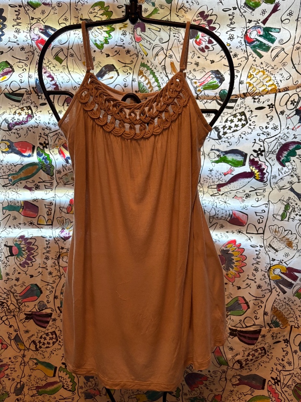 Cotton tunic tank